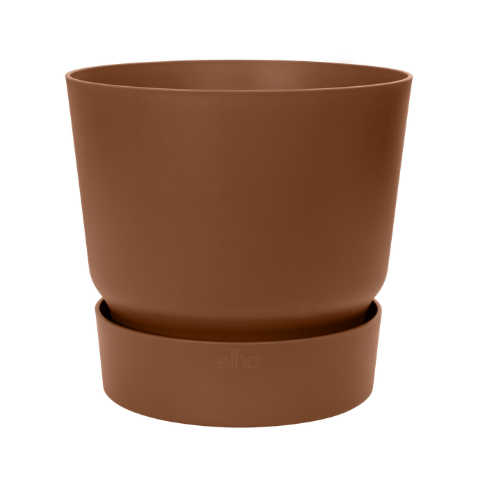 greenville round 14cm ginger brown